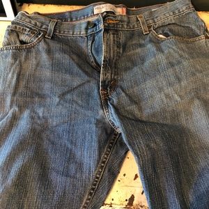 Levi relaxed straight jeans